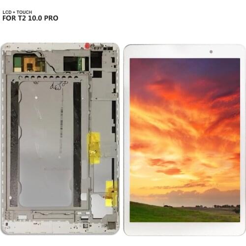 For Huawei MediaPad T2 10.0 Pro Touch Screen Digitizer Lcd display assembly + Frame For FDR-A01L FDR-A01W FDR-A03 LCD