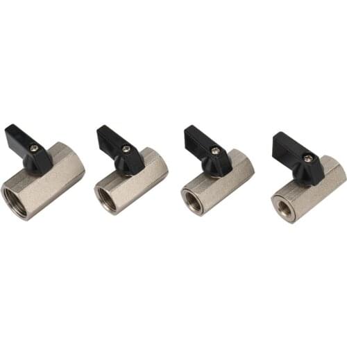 Gardening Accessories 1/8" 1/4" 3/8" 1/2" Female Thread BSP Internal Thread water flow switch garden hose Shut Off Valves