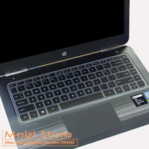 Notebook Laptop Keyboard Cover Protector Skin Guard Silicone For HP Pavilion 14 2016 2017 / Pavilion x360 13.3 inch