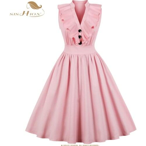 Sishion Summer Cotton Dresses