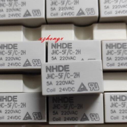 Brand new signal relay JHC-5F/C-2H 24VDC