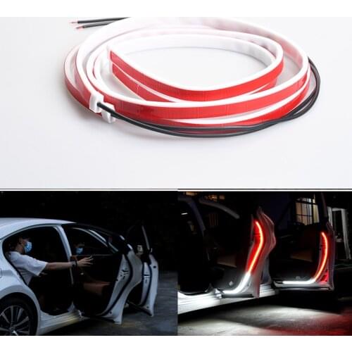 LED Car Door Warning Auto Projector Light For Jetta MK5 MK6 MK7 Passat B6 B7 CC Golf 6 7 Weclome Ambient Atmosphere Light