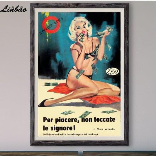 V393 1965 Blonde And Cash! Vintage Classic Movie Print Silk Poster Home Deco Wall Art Gift