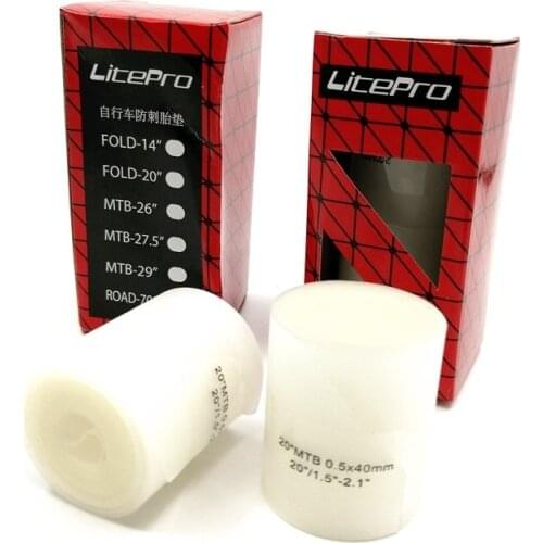 LITEPRO Bicycle Tire Liner 14/20/26/27.5/29 Inch 700C Road Bicycle MTB Mounting Bike Folding Bike Stab-resistant Tire Rim Tape