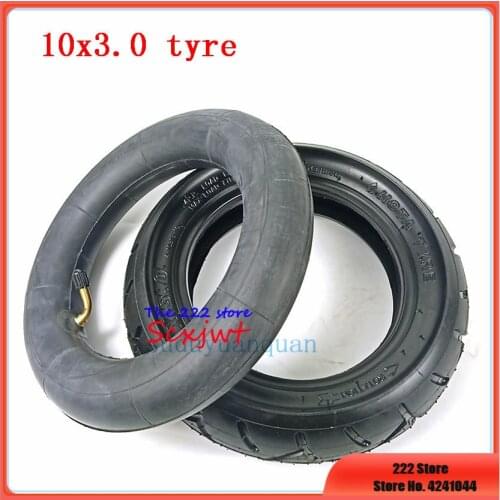 High quality 10x3.0 10x3.00 electric scooter tire inner tube 10*3.0 scooter outer tyre tube 10 inch widening and thickening tire