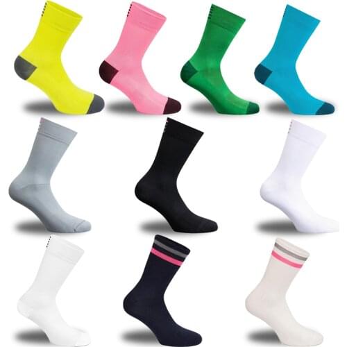 High Quality Breathable Outdoor Sports Cycling Socks Bicycle Socks Men Women Running Footwear Hiking Racing Road MTB Bike Socks