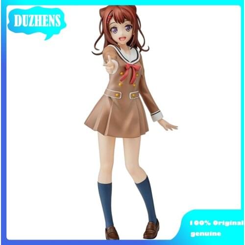 100% Original genuine BanG Dream! Toyama Kasumi 21cm PVC Action Figure Anime Figure Model Toys Figure Collection Doll Gift