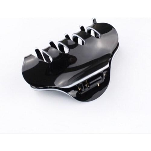 Large Size High Quality Arcylic Hairpins Candy Color Hair Clip Shiny Crab Hair Claws For Women Girl Hair Accessories Hairclip