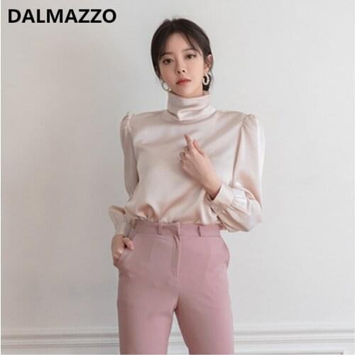 DALMAZZO Satin Blouses