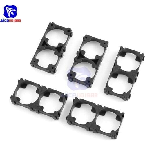 Diymore 5PCS/Lot 26650 Lithium Ion Cell Double Battery Holder Bracket for DIY Battery Pack