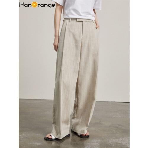 Hanorange Women's Linen Trousers