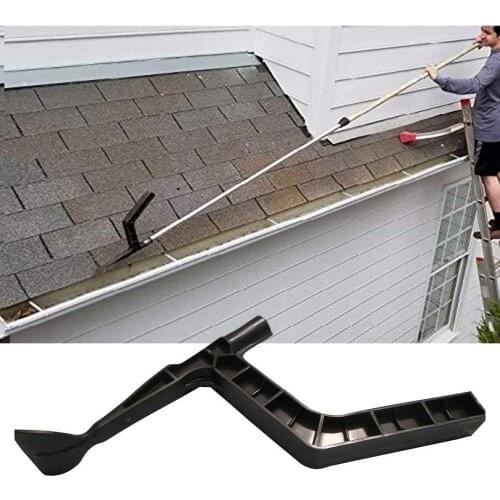 The Gutter Tool Gutter Leaf Plastic Cleaner Roof Cleaning Hook Roof Ditch Sewer Rubbish Cleaning Tool Hook Dropshipping