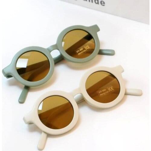 Fashion Round Kids Sunglasses Boys Girls Vintage Sun Glasses UV Protection Classic Children Eyewear Lentes De Sol Gafas