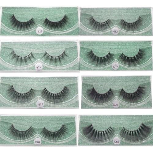 YioWio Fluffy 5D Mink Eyelashes Lashes Eye Lashes Faux Cils Reusable Makeup Maquillaje Fluffy Hакладные Pесницы
