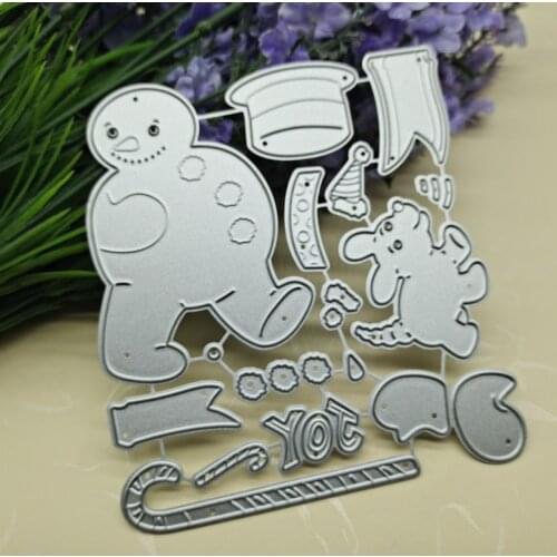 Christmas Many Styles Metal Cutting Die Creative Embossing Stencil 3D Die Cuts Stencil for DIY Crafts Scrapbook Album Paper Card