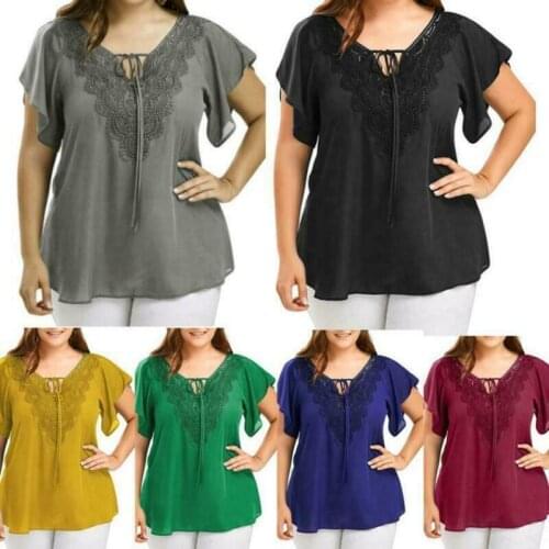 Tops De Mujer Blusas Blusa XL De Moda 2019 Tallas Grandes Elegantes Blouses Top