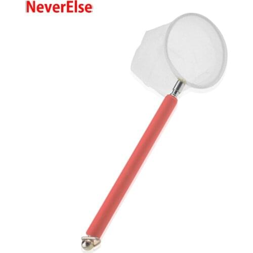 Retractable Aquarium Fish Tank Net to Catch/Feed Small Fish Shrimp, Pocket Cleaning Tools to Remove Algae, Aquarium Accessories