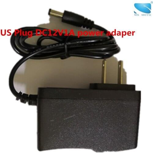 Output 12VDC1A New AC/DC Adapter Input 100-240V AC50/60Hz 0.3A Converter 1000mA Power Supply US plug security camera adapter