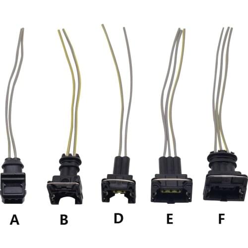 1PC DJ7021A-3.5 Car Nozzle Ignition Coil Water Temperature Sensor Wire Harness Injector Plug Connector