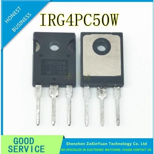 5PCS/LOT IRG4PC50W IRG4PC50WPBF IGBT 600V 55A 200W TO-247