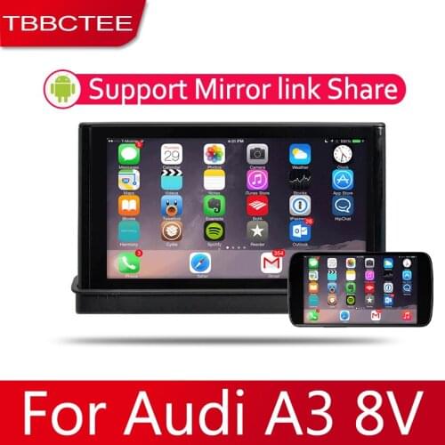 7 HD 1080P IPS LCD Screen Android 8 Core For Audi A3 8V 2014~2018 Car Radio BT 3G4G WIFI AUX USB GPS Navi Multimedia