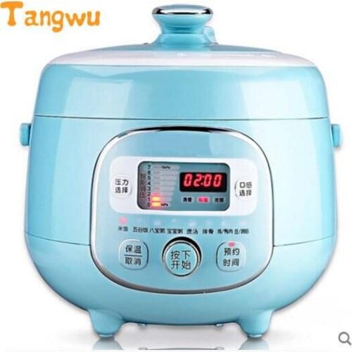 Free shipping Mini 2L intelligent electric pressure Electric Pressure Cookers