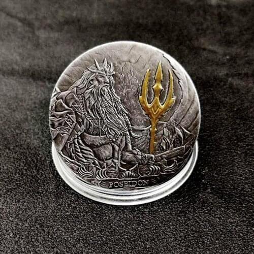 Challenge Coin Non-Magnetic Egyptian Sun God Japanese Myth Amaterasu Great God Indian Mythical Shiva Elizabeth II Souvenir Gift