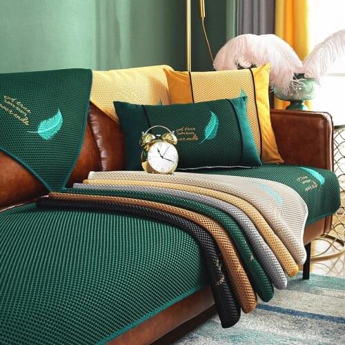 RZCortinas Sofas Cover Universal Nordic Sofa Covers for Living Room Sectional Sofa Cover Set Thick Soft Slipcover Anti-Slip