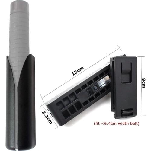 Military 360 Degree Rotation Baton Case Holster Waist Belt Carry Diameter 3CM baton Pouch Hunting Self Defense Stick Cover