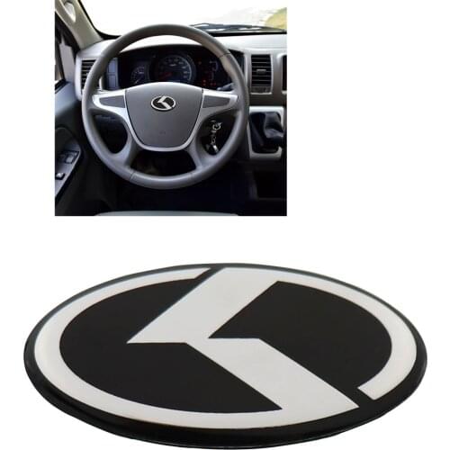 Black K Logo for OPTIMA K5 SOUL Sportage 2011-2016 Steering Wheel Horn Cap Emblem Badge Sticker