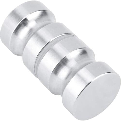Double Sided Shower Glass Door Knob 304 Stainless Steel Door Knob Cabinet Handle For Furniture Hardware Accessories