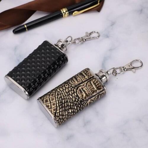 Ultra Mini Stainless Steel Wine Whisky Bottle Hip Flask Travel Alcohol Whisky Pocket Hip Flask Hanging Whisky Alcohol Bottles