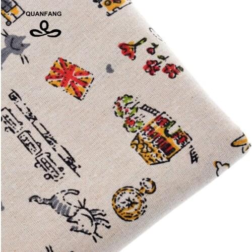 Zakka Cotton Linen Fabric For Handmade Hometextile Fabrics Cloth Sofa Curtain Bags Cushion Furniture Cover Meter 100x150cm