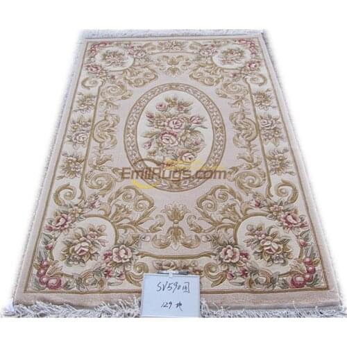 Chinese wool carpets woven wool carpet Hmade Floor Bedroom Living Room Bedroom Household Circular largs carpets for living room