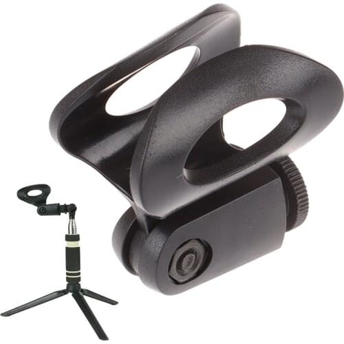 Multifunction Practical Portable Microphone Holder Universal Stage Clip Stand