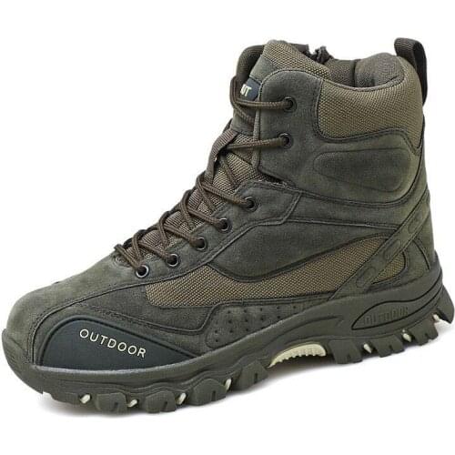 2020 Men Boots Army Tactical Military Combat Boots Outdoor Hiking Boots Winter Shoes Men Winter Desert Boots Men Free Shipping