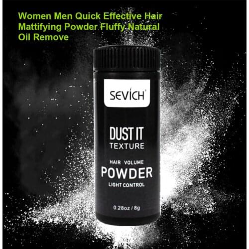Women Men Fluffy Effective Modeling Oil Remove Quick Hair Mattifying Powder Refreshing Professional Natural Volumizing Styling