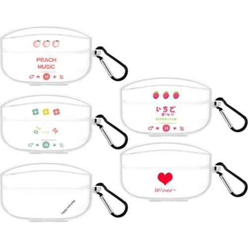 R9JA Shockproof Soft Case Cover Compatible with WF-1000XM4 Earbuds Charging Case Anti-fall Earbuds Sweatproof Dustproof