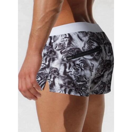 New Men Beach Shorts printing Beach Pant Quick Dry Male Breathable trunks Summer Swimming Shorts