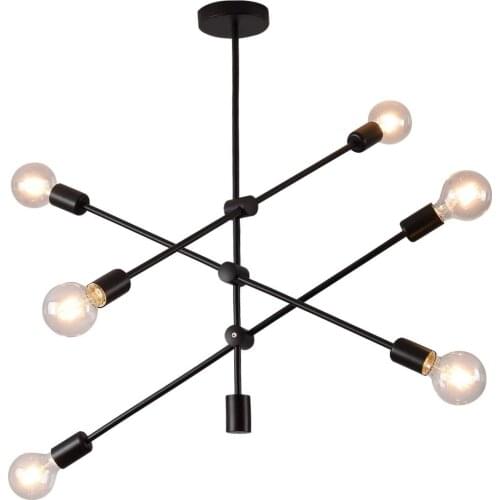Modern adjustable Chandelier Indoor Lighting for Home Glass Ball Shade Hanging Lamp Nordic Design Living room Kitchen Lamp