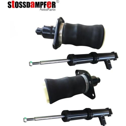 StOSSDaMPFeR 4PCS New Rear Air Strut Suspension Air Ride Shock Absorber Damper Fit Audi A6 C5 Allroad 4Z7616051A 4Z7616052A