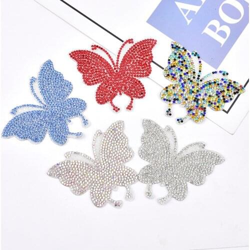 Rhinestone Sticker Self-Adhesive Crystal Diamond Decoration Stickers Diy Car Phone Case Furniture Garment Hats Dress Accessories