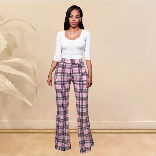 Женские брюки в клетку TNNAOFF China At AliExpress