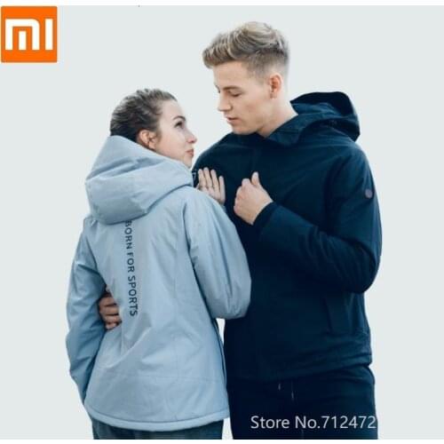 Xiaomi Men women Far infrared Intelligent temperature control jacket Smart Temperature control Winter warm outdoor sports coat