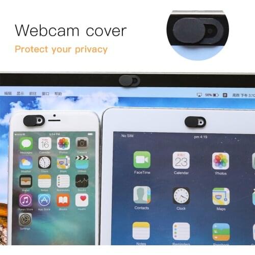 Universal WebCam Cover Shutter Magnet Slider Metal Ultra Thin Camera Cover For Web Cam Phone PC Laptop Lens Privacy Sticker