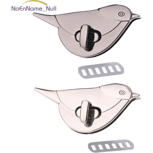 Bird Shape Clasp Turn Lock Twist Locks Metal Hardware For DIY Handbag Bag Purse JUL29