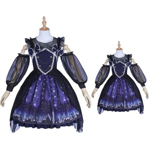 New Middle Ages Europe Women Dress Cosplay Costume Europe Lolita Vintage Skirt Costumes Halloween Carnival Party For Girl Dress