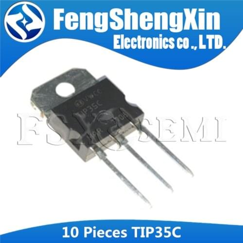 10pcs/lot New TIP35C TO-3P TIP35 POWER TRANSISTORS