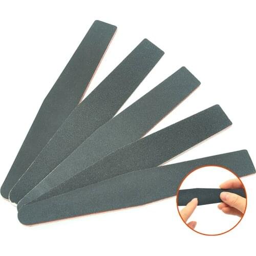 7Pcs Nail File 100/180 Sandpaper Nail Buffer Block Emery Board Professional Washable Manicure Nail Accessoires Tools Lime HE0014