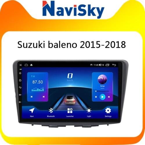 NaviSky Android Car Radio GPS Navigation Multimedia Player for Suzuki Baleno 2015-2018 Auto Audio Stereo Video System No DVD